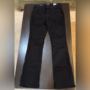 NYDJ Black Barbara Bootcut Jeans. Size 8